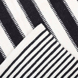 Alfombra Handwoven Rustic 140X200 Blanco/Negro