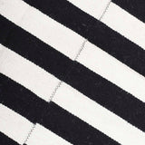 Alfombra Handwoven Rustic 140X200 Negro/Blanco