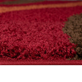 Alfombra Touch 057X110 Az-3A Rojo