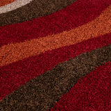 Alfombra Touch 057X110 Az-3A Rojo