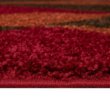 Alfombra Touch 133X190 Rojo 562135
