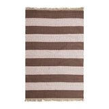 Alfombra Natural Stripe 140X200 Café 252892