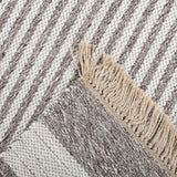 Alfombra Natural Stripe 140X200 Café 253202