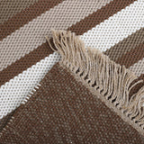 Alfombra Natural Stripe 160X230 Café 252892