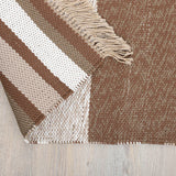 Alfombra Natural Stripe 160X230 Café 252892