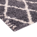 Alfombra Shaggy Design 180X275 Gris 4520