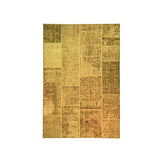 Alfombra Vintage Reversible 230X330 Amarillo