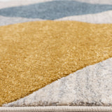 Alfombra Orleans 060X240 E0901 Blue Gold