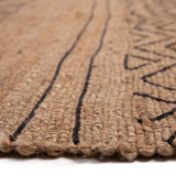 Alfombra Jute Ethnic 160X230 Natural