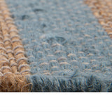 Alfombra Handwoven Wool Stripe 160x230 Café
