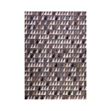 Alfombra Natural Leather Design 140X200 Café/Gris DIB