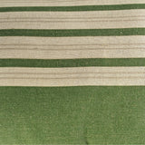 Cojin Lino Look Geo 30X60 Lineas Verdes