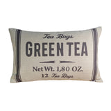 Cojin Lino Look Vintage 30X50 Green Tea