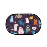 Limpiapiés Pets Design 35X60 Azul