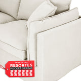 Sofá Siena 3 Cuerpos Beige