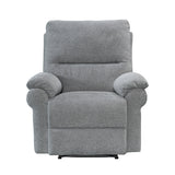 Berger Reclinable 1  Cuerpo Seúl Gris Claro