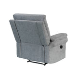 Berger Reclinable 1  Cuerpo Seúl Gris Claro