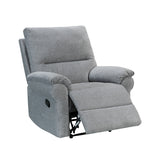 Berger Reclinable 1  Cuerpo Seúl Gris Claro