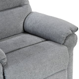 Berger Reclinable 1  Cuerpo Seúl Gris Claro