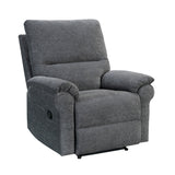 Berger Reclinable 1  Cuerpo Seúl Gris Oscuro