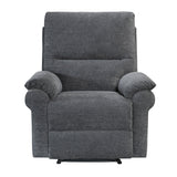 Berger Reclinable 1  Cuerpo Seúl Gris Oscuro