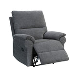 Berger Reclinable 1  Cuerpo Seúl Gris Oscuro