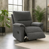 Berger Reclinable 1  Cuerpo Seúl Gris Oscuro