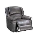 Berger Reclinable 1  Cuerpo Osaka Gris Piedra