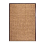 Alfombra Sisal Border 200X290 Tobacco