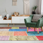 Alfombra Patchwork Turco 200x300 10-05 Multicolor DIB