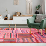 Alfombra Patchwork Turco 200x300 83-12 Natural Red DIB