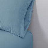 Sabanas Microfibra 1.5 Plaza Lisa Azul