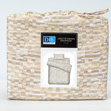 Sabanas Microfibra 1.5 Plaza Ladr. Crudo