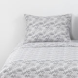 Sabanas Microfibra 1.5 Plaza Ladr.Gris