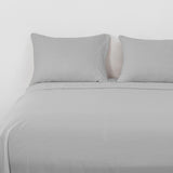 Sabanas Microfibra King Organic Gris Claro