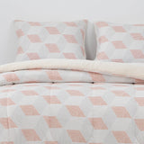 Plumon Reversible Sherpa 2 Plazas Block. Terracota