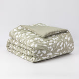 Cobertor Jacquard Super King Hojas Verde
