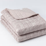 Quilt Reversible Textura 2P Taupe