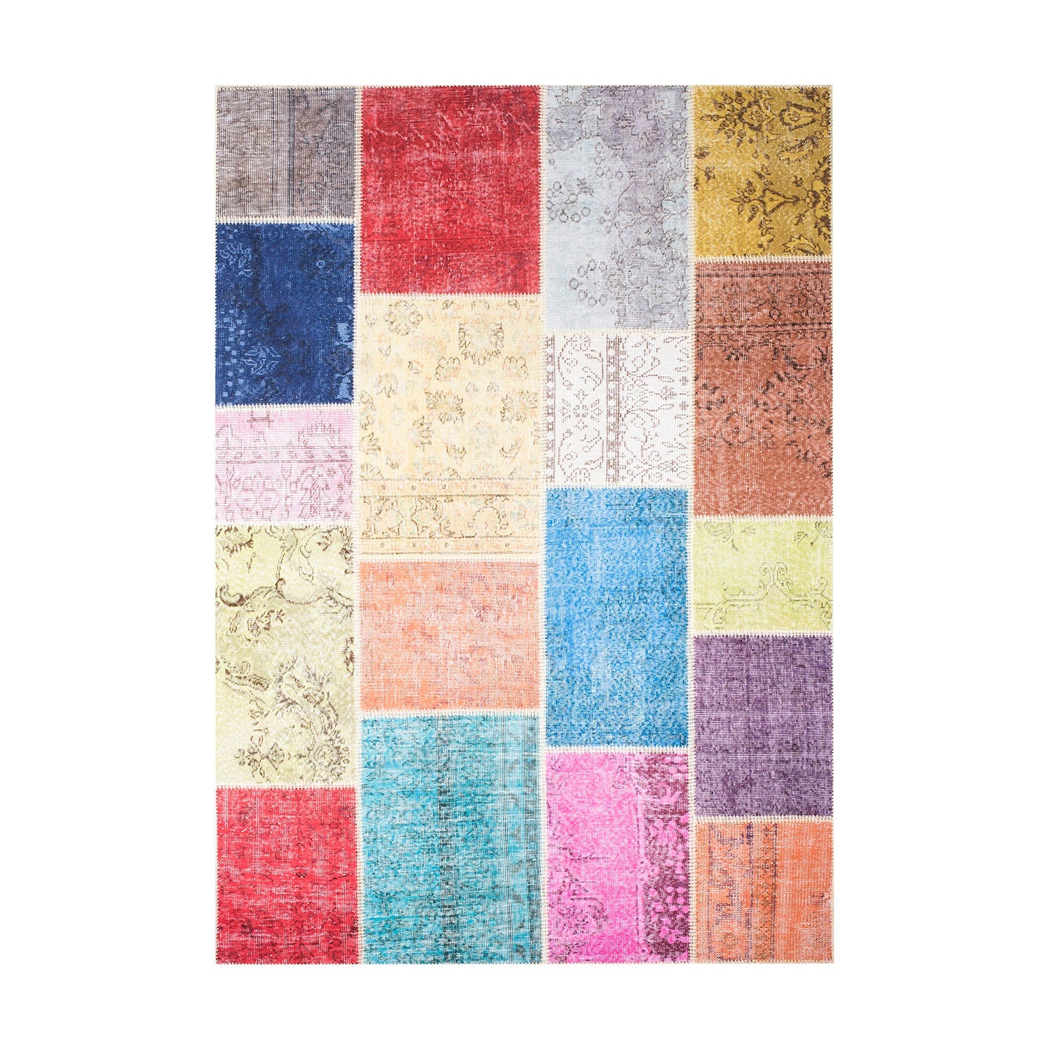Alfombra Patchwork Turco 200x300 10-05 Multicolor DIB