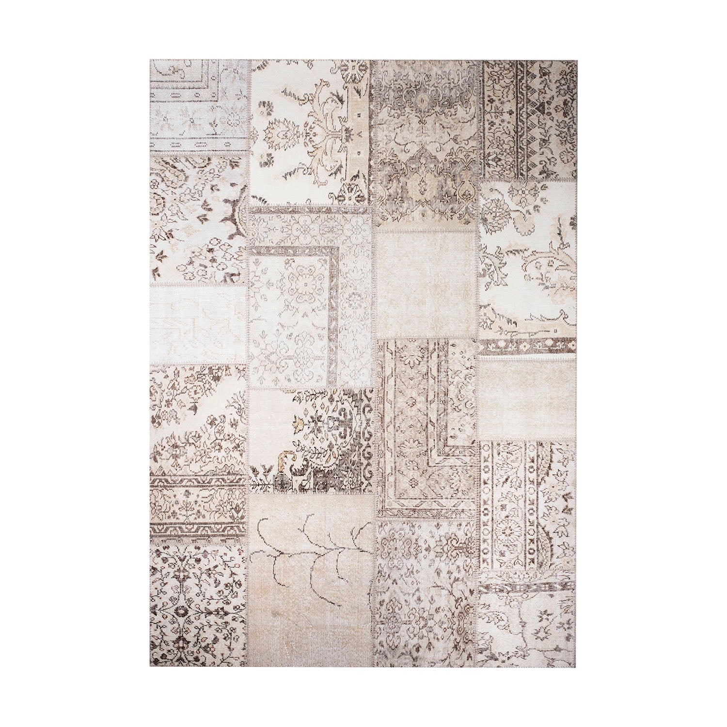 Alfombra Patchwork Turco 200x300 10-10 Beige DIB
