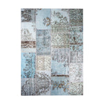 Alfombra Patchwork Turco 200x300 10-03 Light Blue DIB