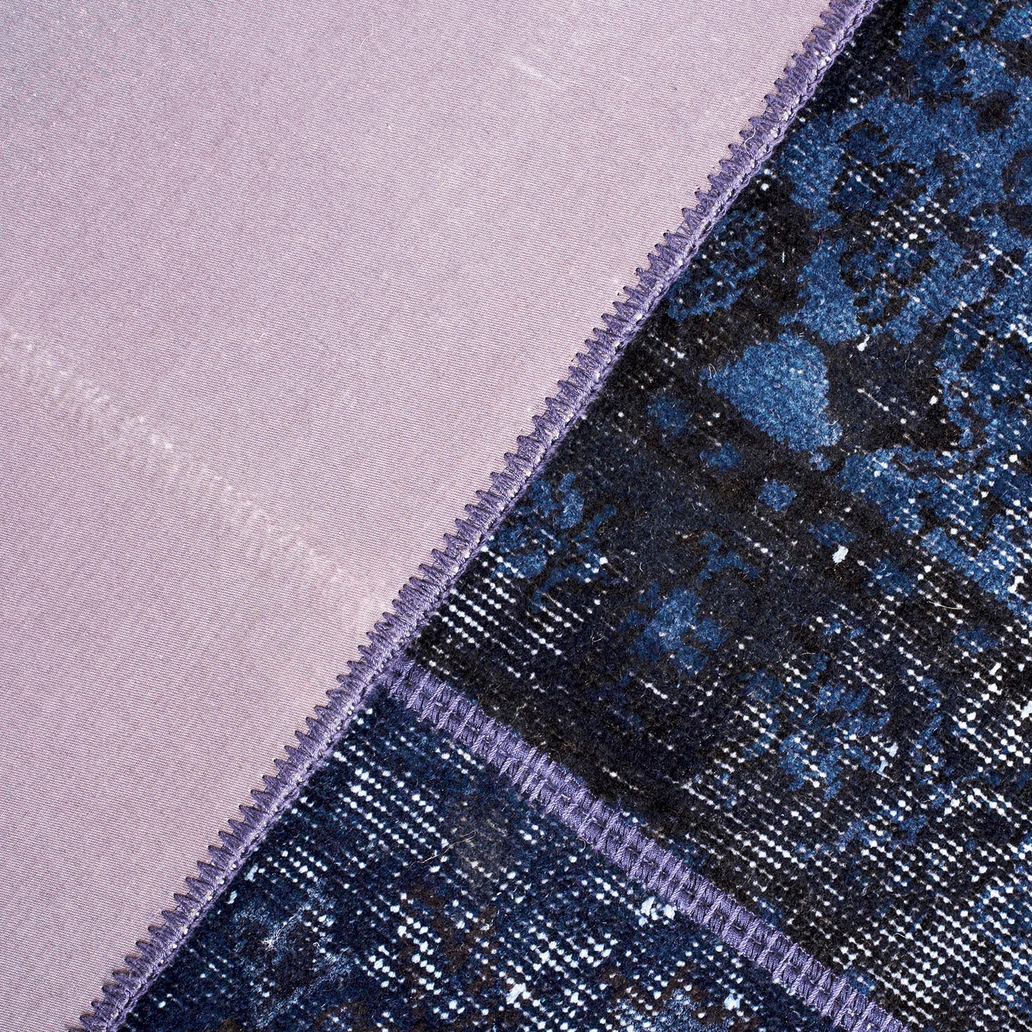 Alfombra Patchwork Turco 170x240 10-13 Dark Blue DIB