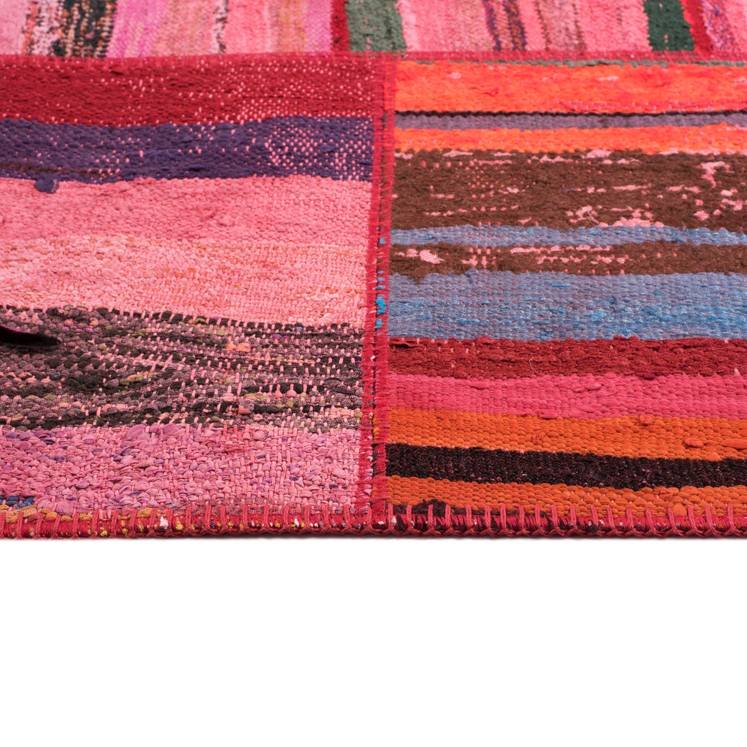 Alfombra Patchwork Turco 200x300 83-12 Natural Red DIB