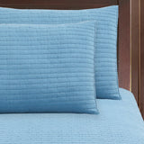 Quilt Patchwork Formas 180X240 Azul
