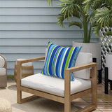 Cojin Deco Lineas 43X43 Azul