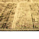 Alfombra Vintage Reversible 190X290 Amarillo