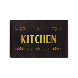 Limpiapiés Kitchen Gold Design 45X75 Da001