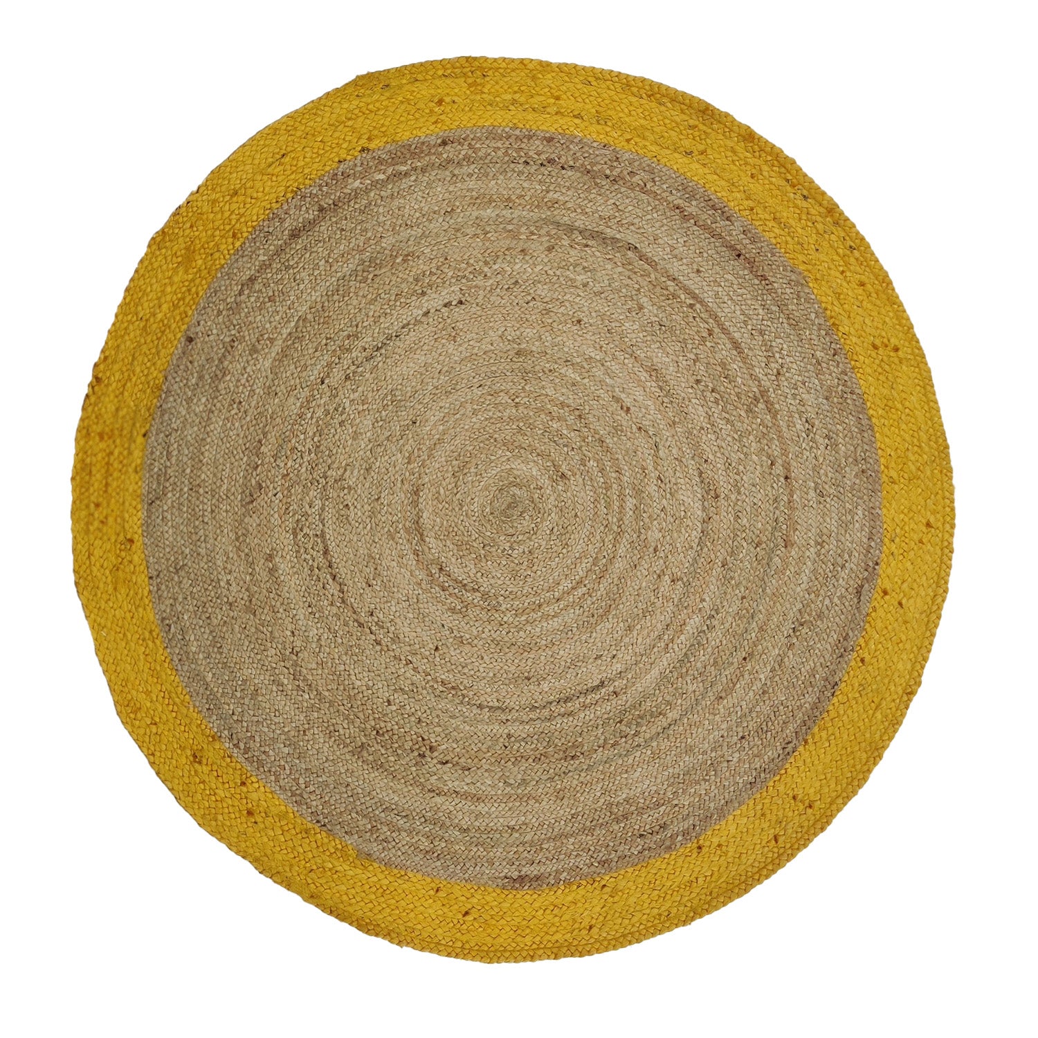 Alfombra Yute Red. Cancun 150X150 Mostaza