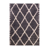 Alfombra Shaggy Design 133X190 45 Grey