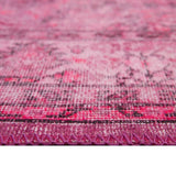 Alfombra Vintage Reversible 190X290 Fuccia